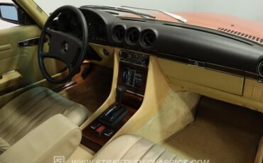 Mercedes-benz-450sl-1980-Inca-Red-Metallic-Beige-8
