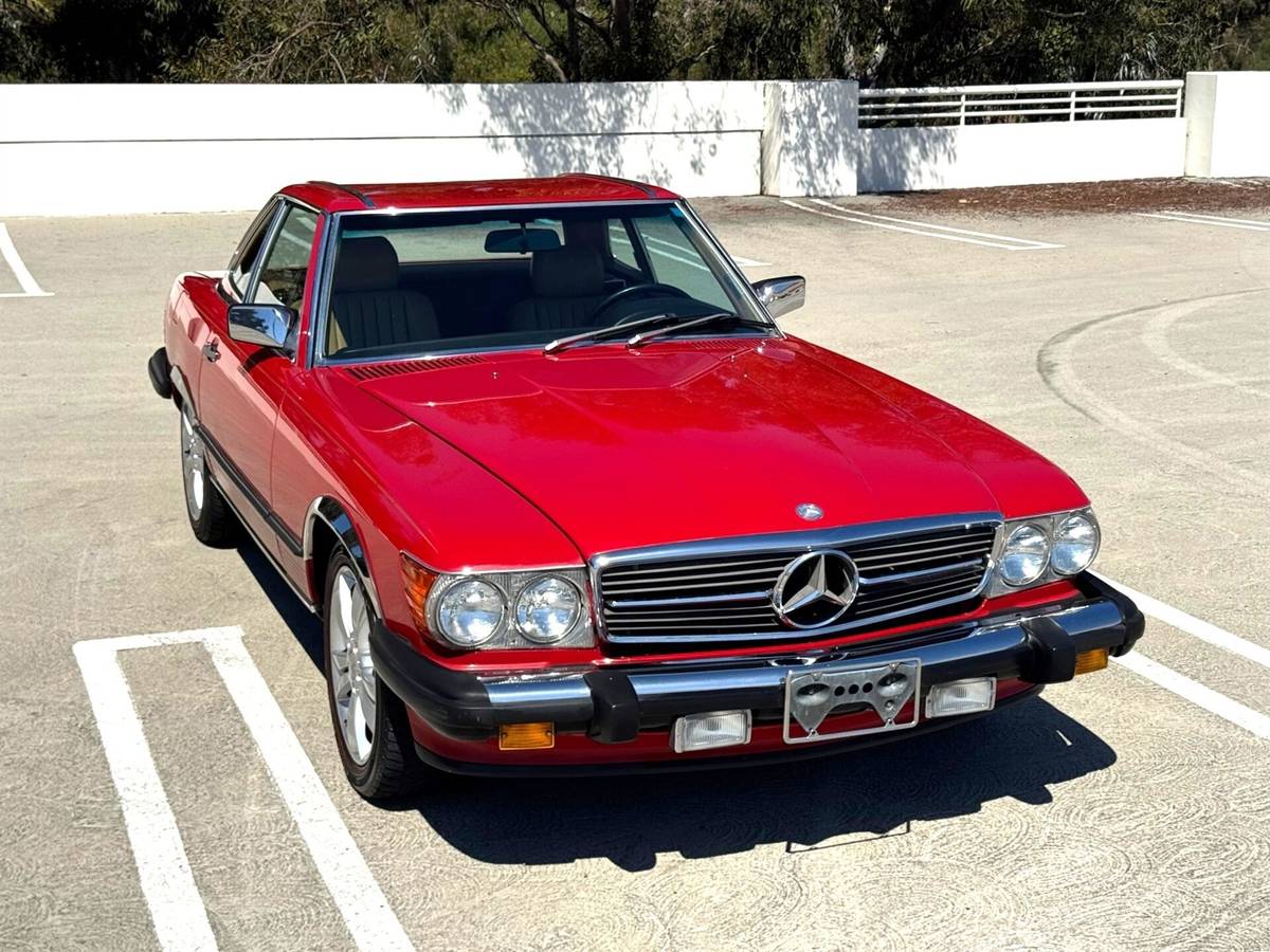 Mercedes-benz-560-sl-1988-red-1