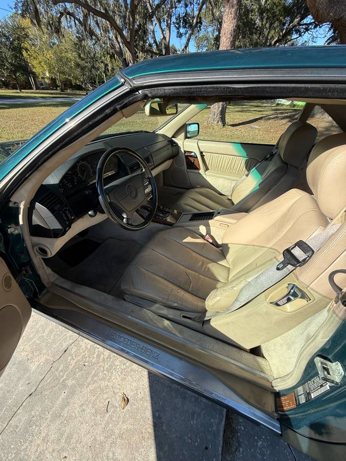 Mercedes-benz-sl-320-1994-green-6