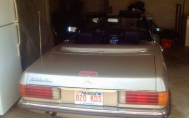 Mercedes-convertible-500sl-1986-silver-2