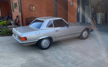 Mercedes-convertible-500sl-1986-silver-9