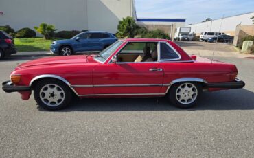 Mercedez-benz-560sl-amg-1987-red-1