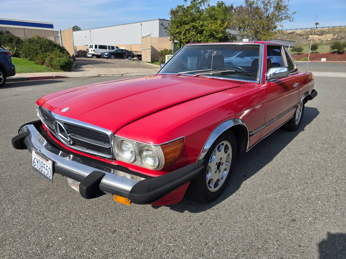 Mercedez-benz-560sl-amg-1987-red-11