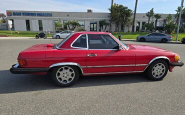 Mercedez-benz-560sl-amg-1987-red-2