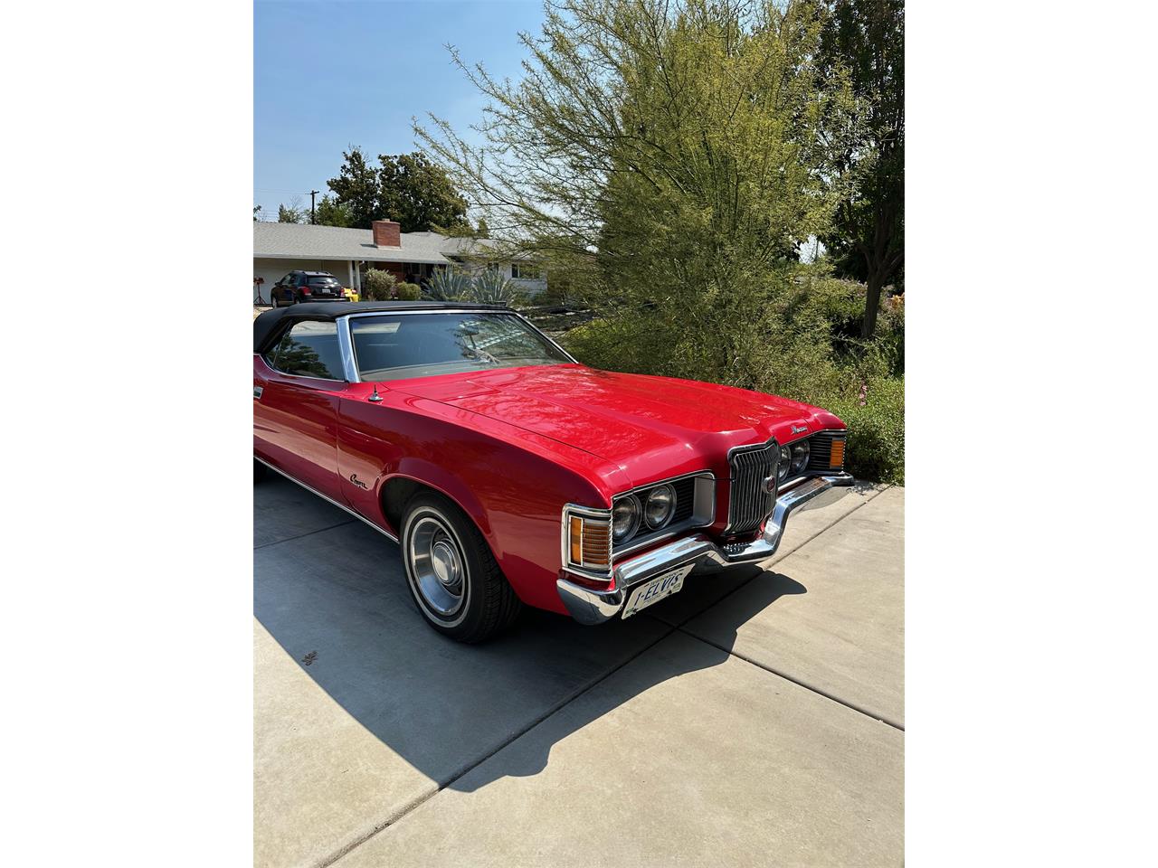 Mercury-Cougar-xr7-1971-Red-Beige-1