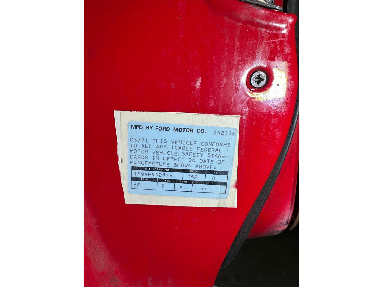 Mercury-Cougar-xr7-1971-Red-Beige-11