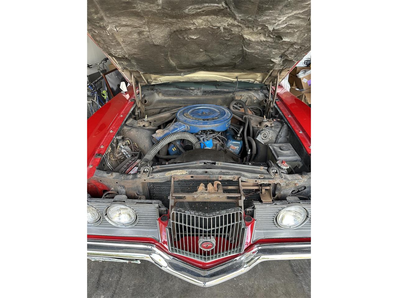 Mercury-Cougar-xr7-1971-Red-Beige-12