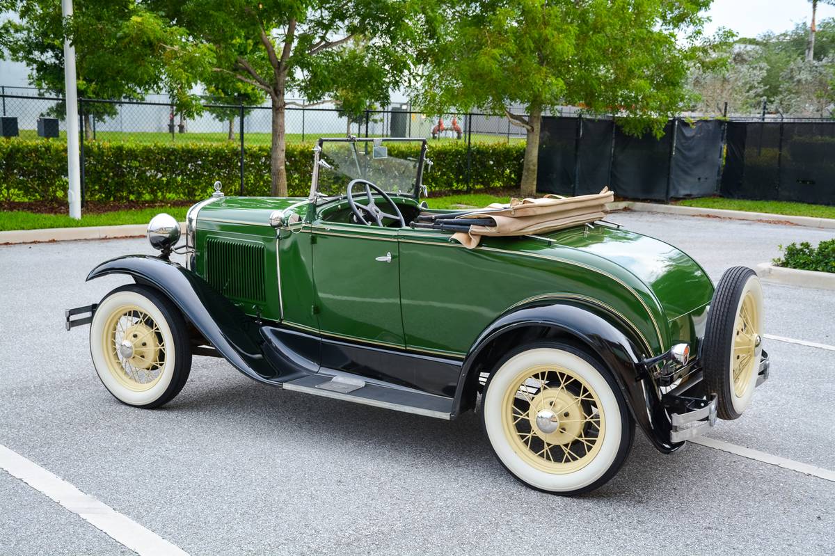 Model-a-1931-green-5