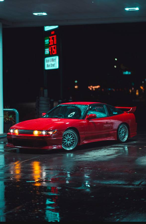Nissan-180sx-1994-red