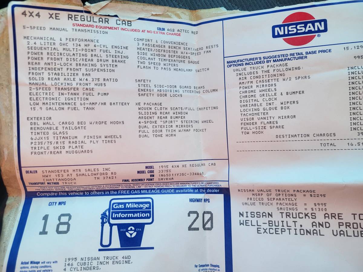 Nissan-pickup-1995-red-8