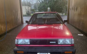 Nissan-sentra-1987-red