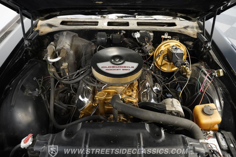 Oldsmobile-Cutlass-1970-Black-Black-35