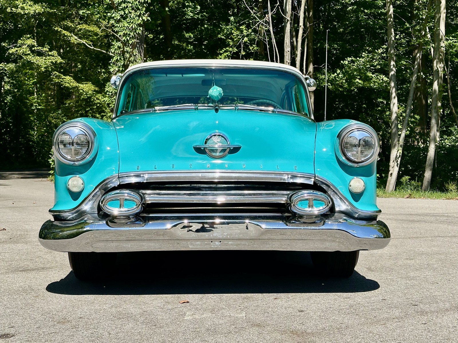 Oldsmobile-Series-88-2dr-Sedan-1954-ORIGINAL-COLOR-HOT-ROD-4