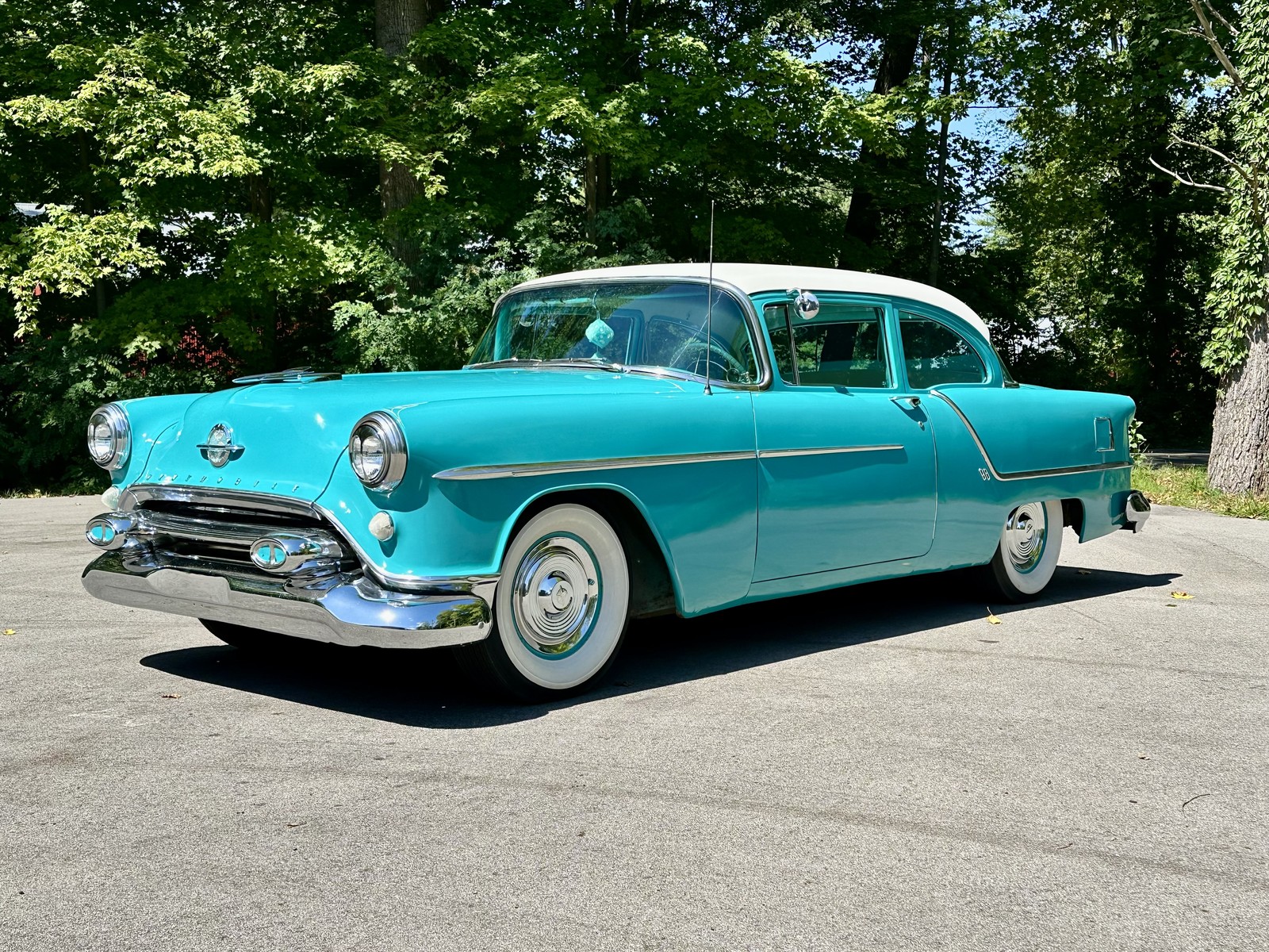 Oldsmobile-Series-88-2dr-Sedan-1954-ORIGINAL-COLOR-HOT-ROD-5