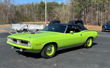Plymouth-Cuda-Convertible-528-CI-Hemi-Resto-mod-5-speed-tremec-1970-1