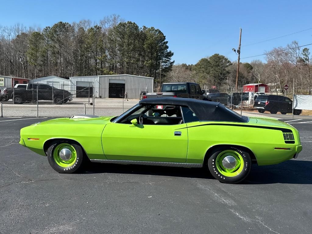 Plymouth-Cuda-Convertible-528-CI-Hemi-Resto-mod-5-speed-tremec-1970-2