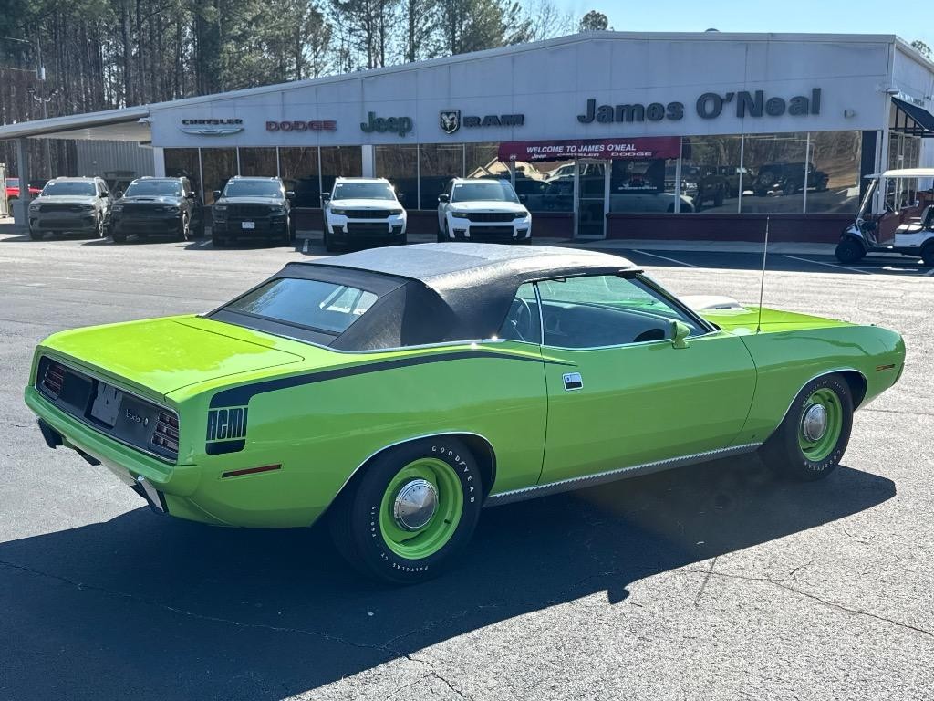 Plymouth-Cuda-Convertible-528-CI-Hemi-Resto-mod-5-speed-tremec-1970-5