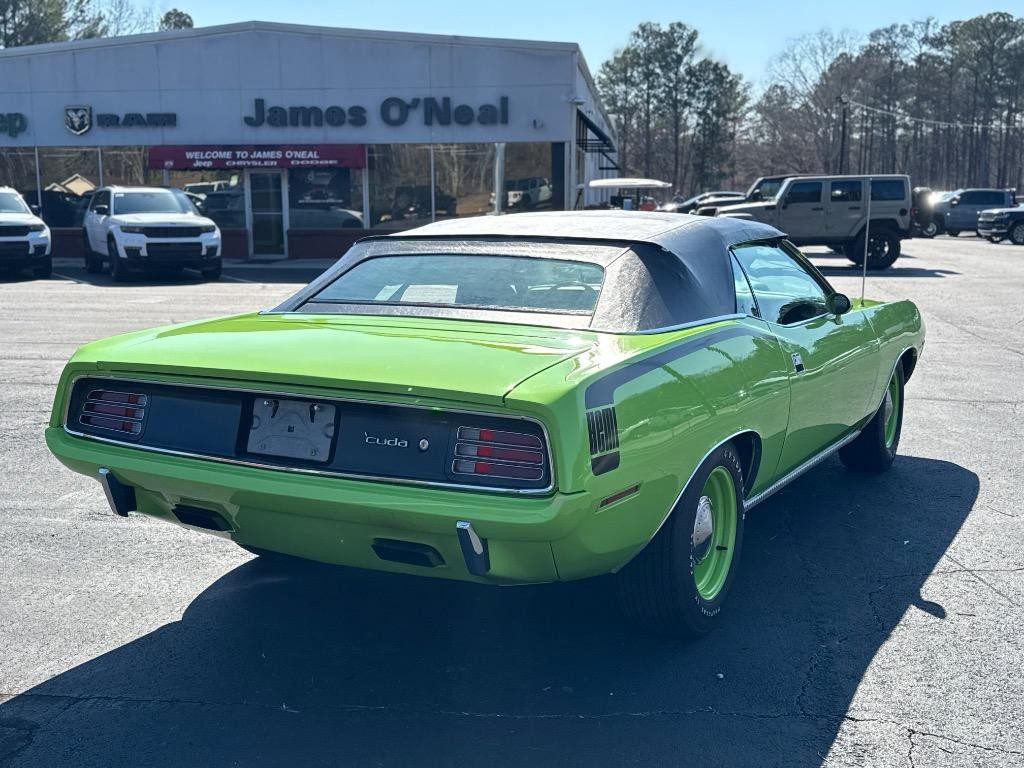 Plymouth-Cuda-Convertible-528-CI-Hemi-Resto-mod-5-speed-tremec-1970-6