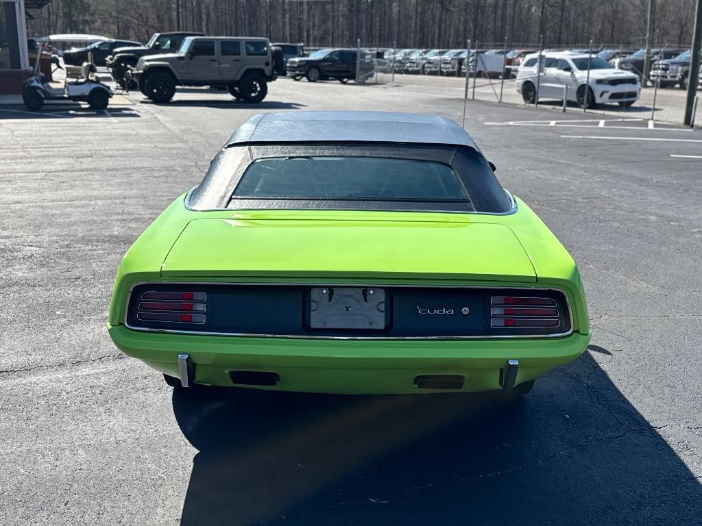 Plymouth-Cuda-Convertible-528-CI-Hemi-Resto-mod-5-speed-tremec-1970-7