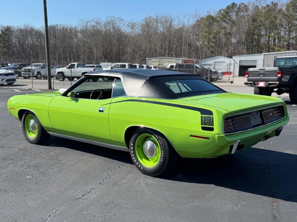 Plymouth-Cuda-Convertible-528-CI-Hemi-Resto-mod-5-speed-tremec-1970