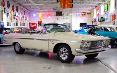 Plymouth Sport Fury 1963 Convertible