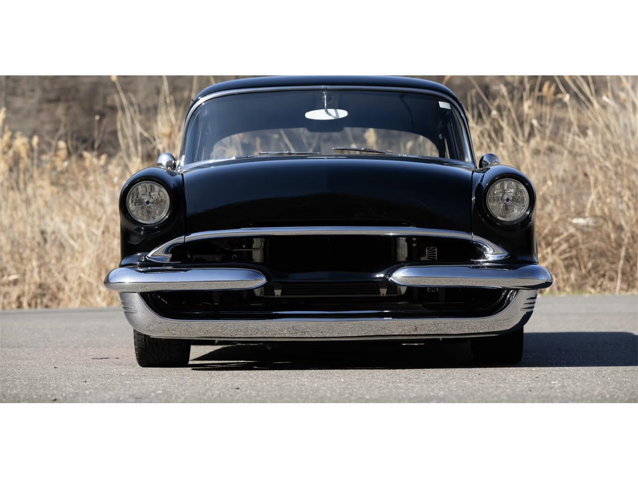 Pontiac-Chieftain-1955-BLACKRED-BLACK-1