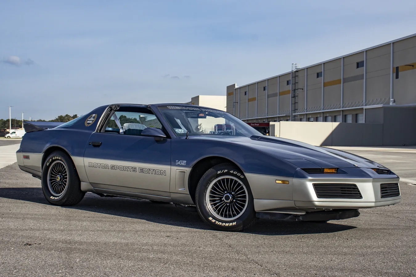 Pontiac-Firebird-1983-Blue-amp-Silver-W-Blue-amp-Black-1