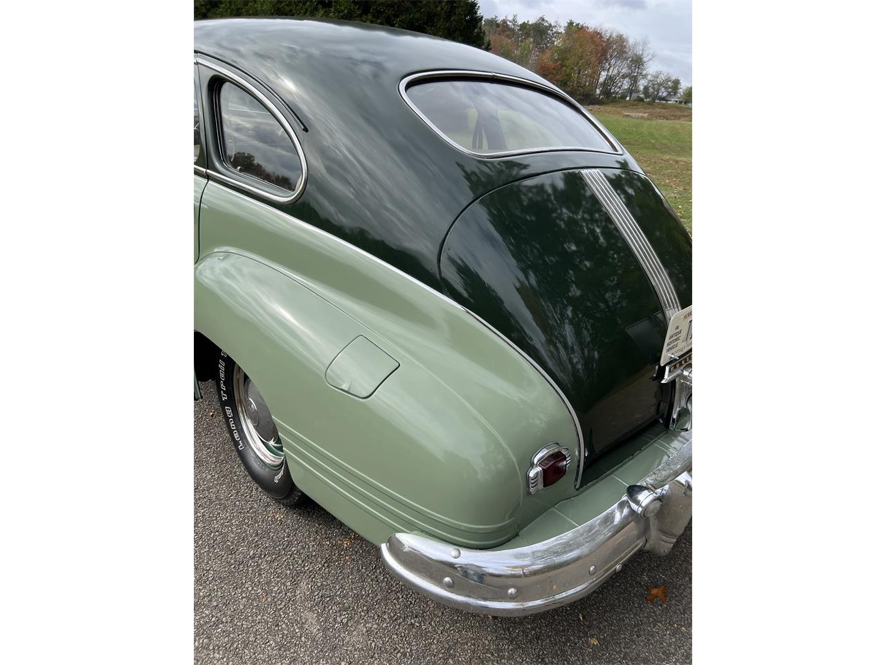 Pontiac-Streamliner-1947-Two-tone-green-Beige-7