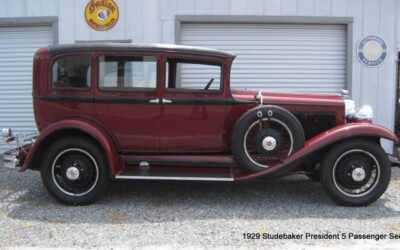 Studebaker President Eight 1929 Sedan