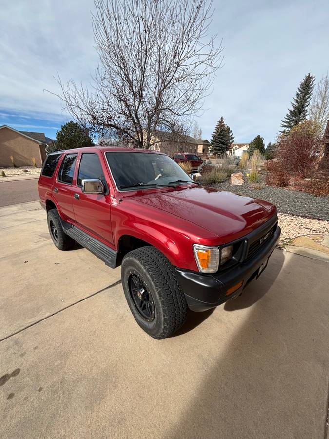 Toyota-4runner-1990-red-1