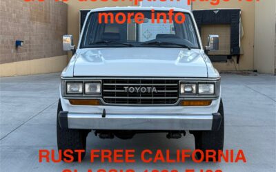 Toyota Land Cruiser 1988 SUV