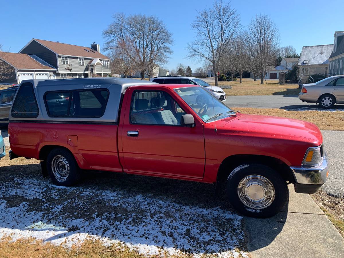 Toyota-tacoma-2wd-1991-red