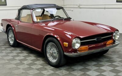 Triumph TR-6 1972 CONVERTIBLE