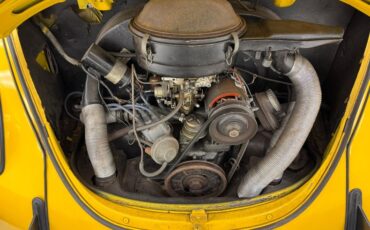 Volkswagen-Super-beetle-1971-Lemon-Yellow-Black-34