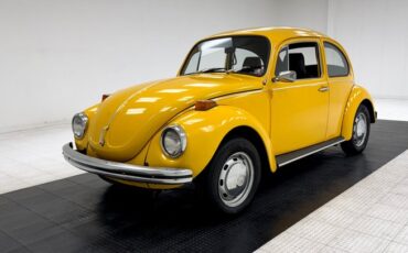 Volkswagen-Super-beetle-1971-Lemon-Yellow-Black