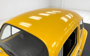 Volkswagen-Super-beetle-1971-Lemon-Yellow-Black-6