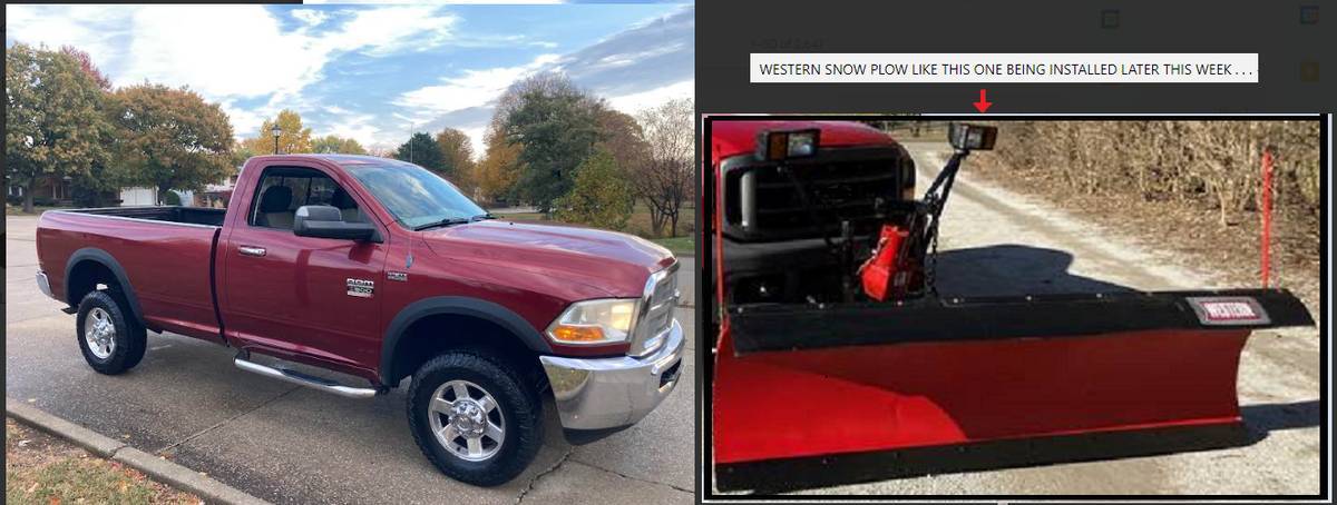 Western-snow-plow-on-ford-f150-xlt-1988-white-3