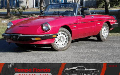Alfa Romeo Spider 1986 Convertible