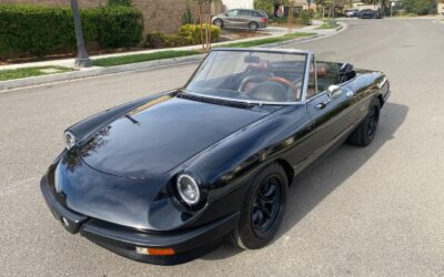 Alfa Romeo Spider 1987 Convertible