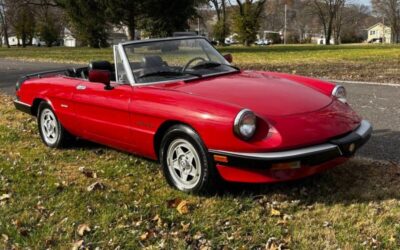 Alfa Romeo Spider 1988 Convertible