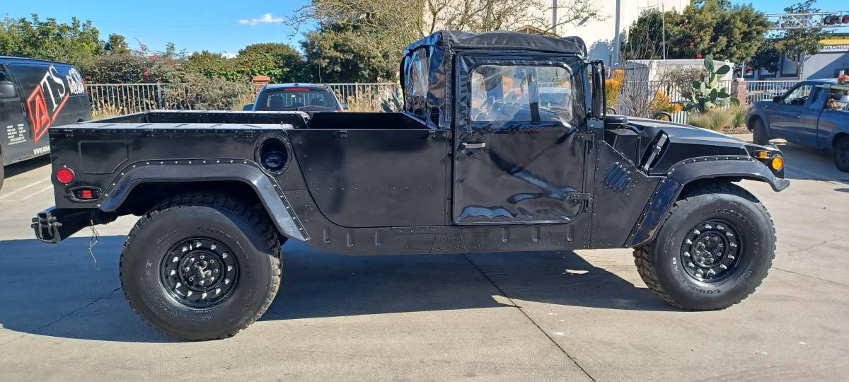 Am-general-military-humvee-hmmwv-pickup-diesel-1987-black-10