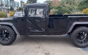 Am-general-military-humvee-hmmwv-pickup-diesel-1987-black-11