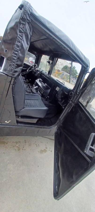 Am-general-military-humvee-hmmwv-pickup-diesel-1987-black-5