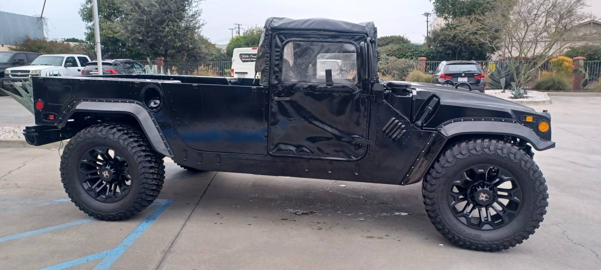 Am-general-military-humvee-hmmwv-pickup-diesel-1987-black-8