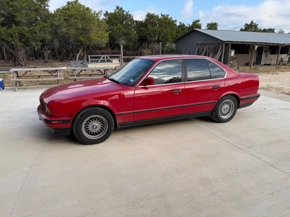 Bmw-535i-1989-red-2