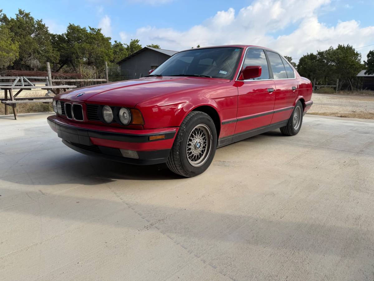 Bmw-535i-1989-red