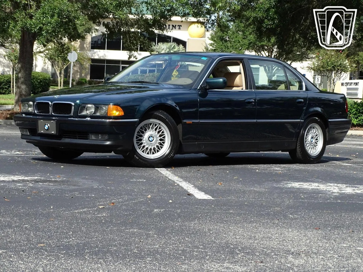 Bmw-740il-1995-Green-Tan