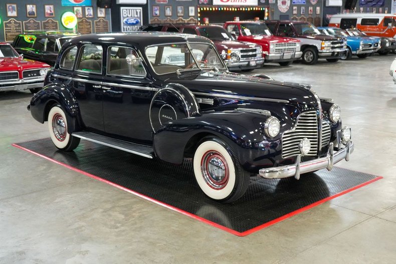 Buick-Other-1940-Dark-Blue-Tan-12
