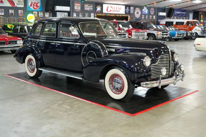 Buick-Other-1940-Dark-Blue-Tan-14
