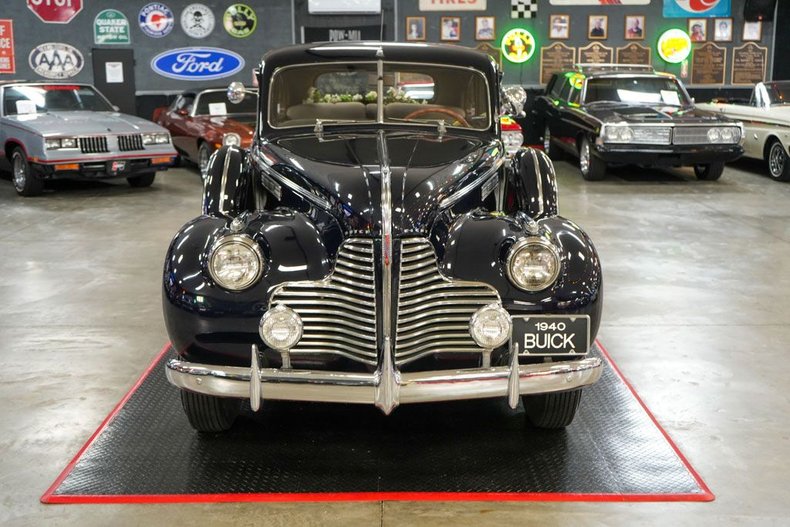 Buick-Other-1940-Dark-Blue-Tan-15